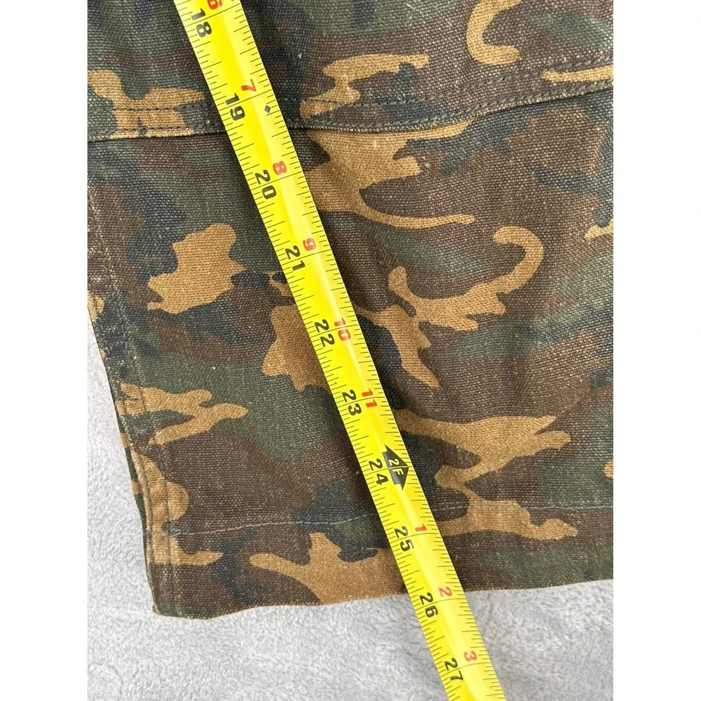 Taylor Stitch Chore Pants Mens 32x26 Camo Boss Duck Double Knee Workwear